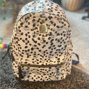 MCM Backpack, Leather